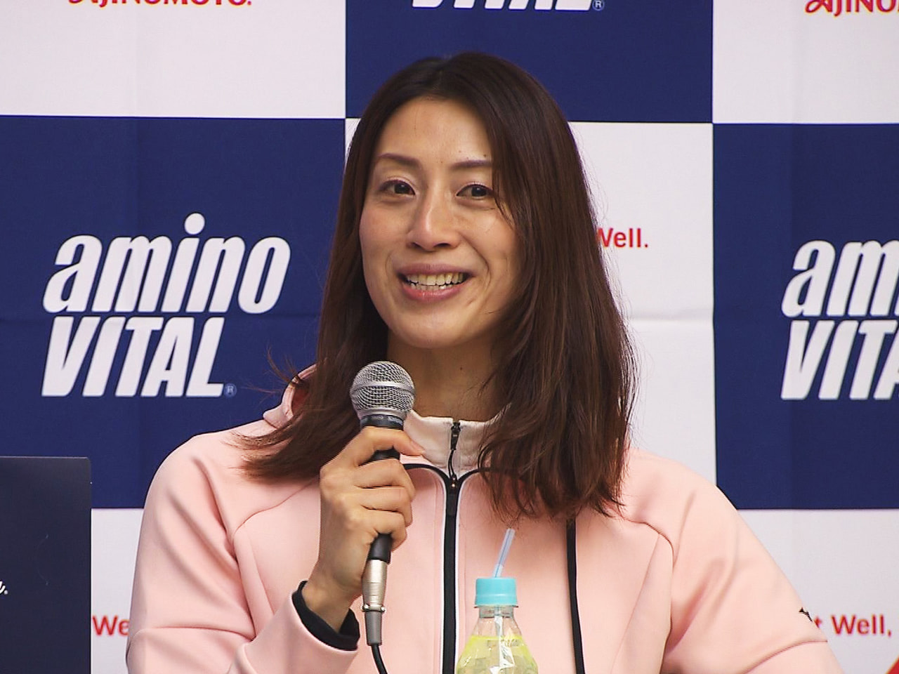 元競泳女子日本代表でロンドンオリンピックのメダリスト、寺川綾さんによるトークショ...