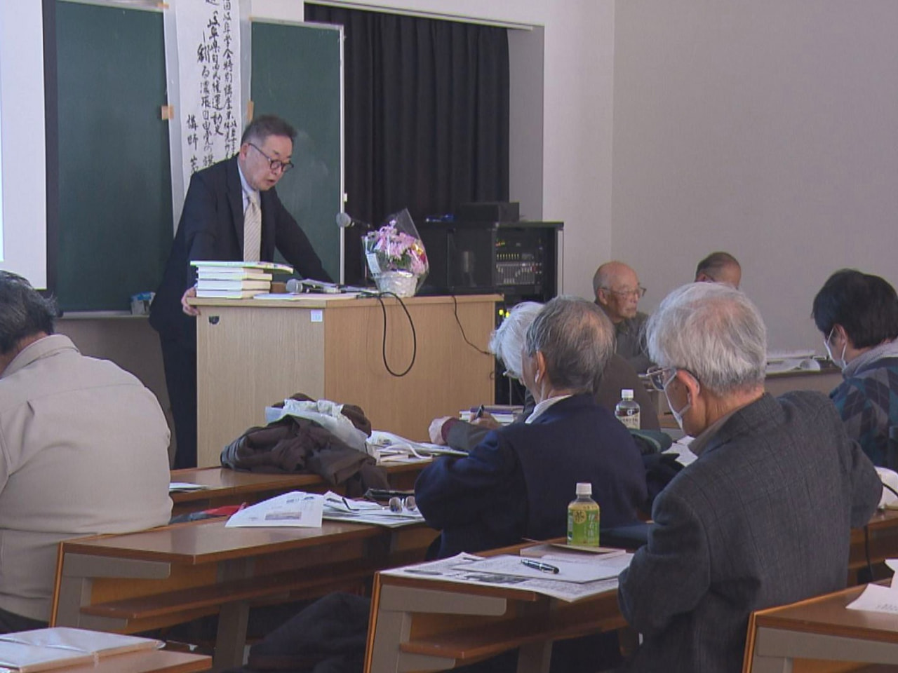 県内の歴史や文化を研究する岐阜学会の第１８回特別講座が岐阜市で開かれ、明治期の自...