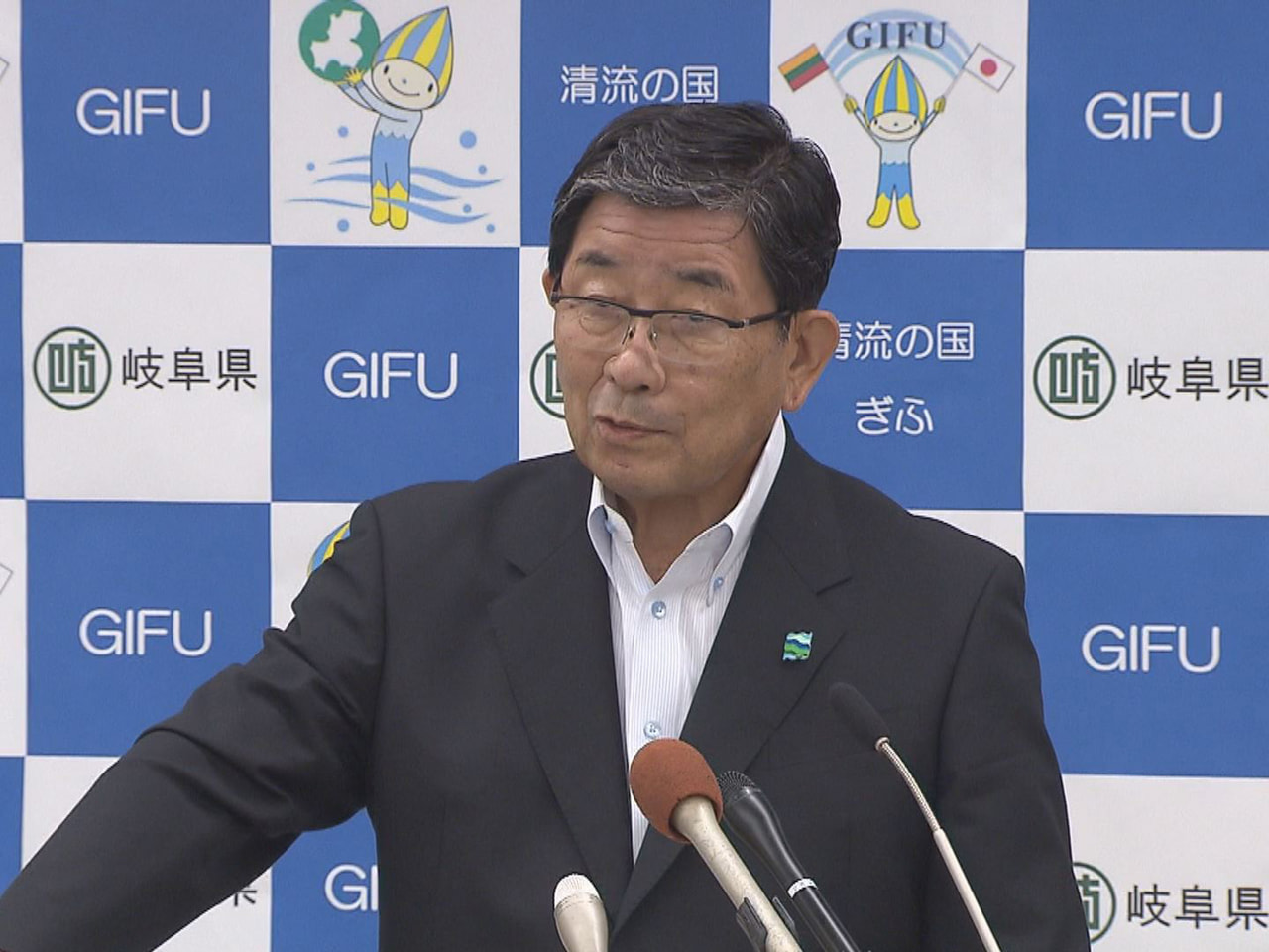 岐阜県の古田肇知事は５日、木曽川流域の観光振興を目指し、流域の自治体などと連携し...